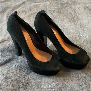 Steve Madden Suede Platform Pumps